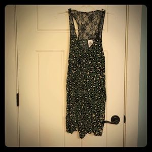 VS Pink leopard print romper!