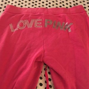 Victoria's Secret Capri sweat pant. Size L