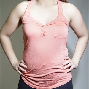 Pink Bebe tank top size S