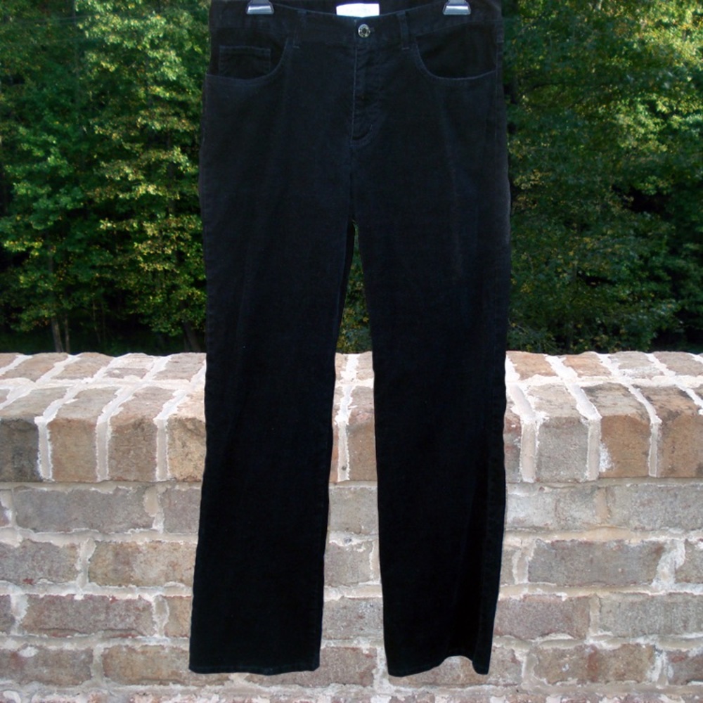 Talbots Jeans - Black Corduroy - Size 6
