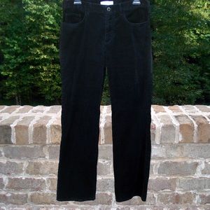 Talbots Jeans - Black Corduroy - Size 6