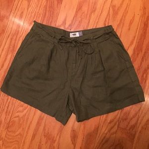 Old Navy Olive Summer Shorts