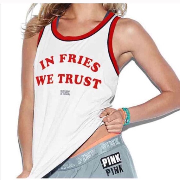 NWT large PINK tank top