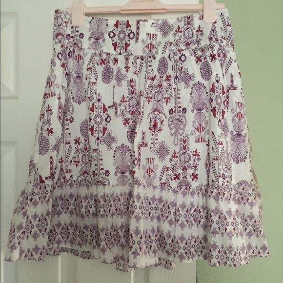 H&M printed skirt