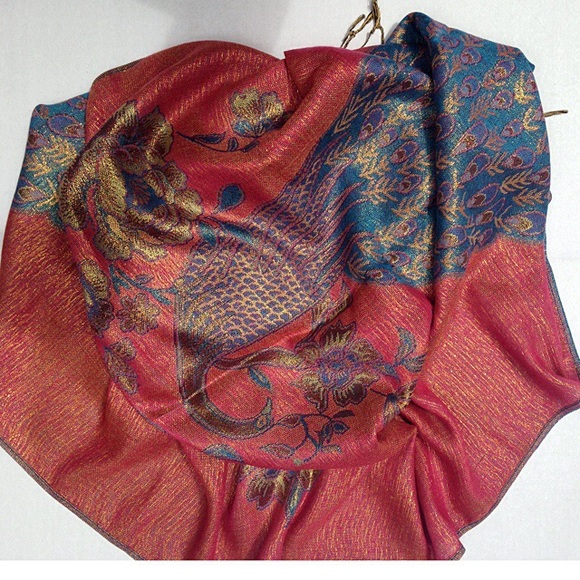 Top Rated Stunning New Pashmina Scarf - Picture 2 of 4