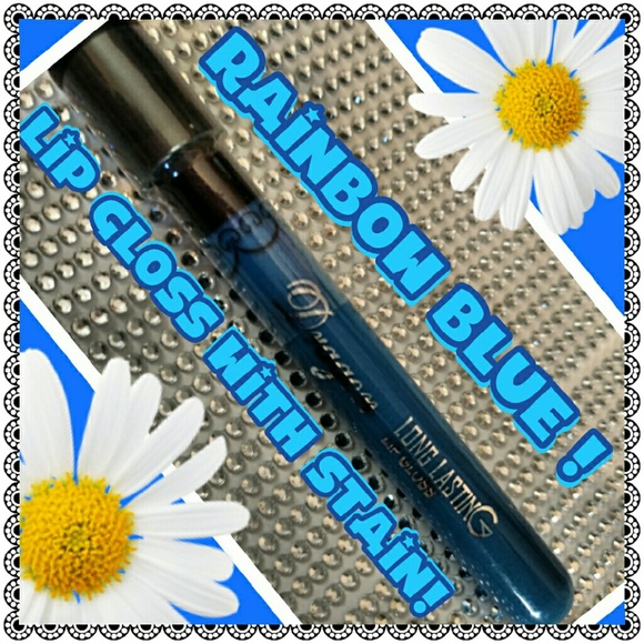 🌟HOST PICK 🌟!Fun Rainbow Blue Gloss!🌸💜 - Picture 3 of 4