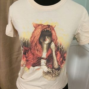 Threadless medium girly "Red" tee