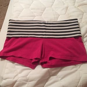 PINK yoga shorts