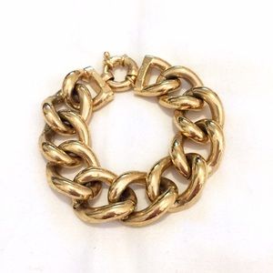 HP💕 BaubleBar Chunky Gold Link Bracelet