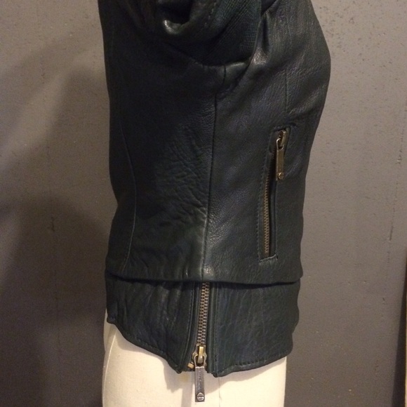 Michael Kors leather jacket - Picture 3 of 4