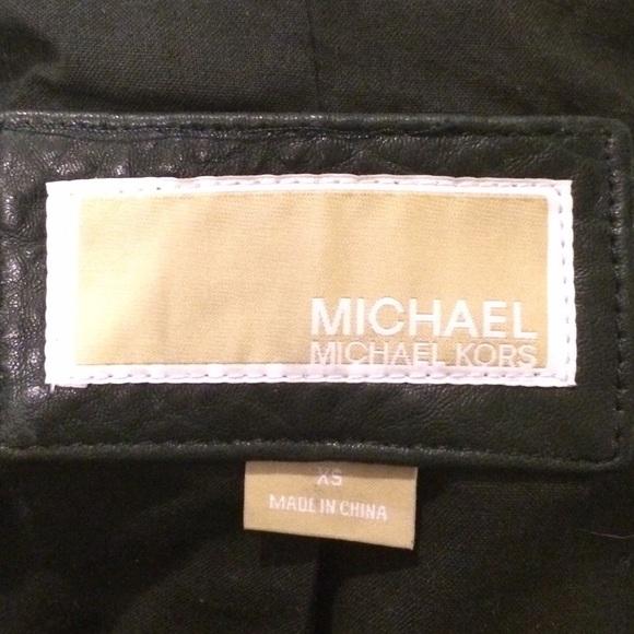 Michael Kors leather jacket - Picture 4 of 4
