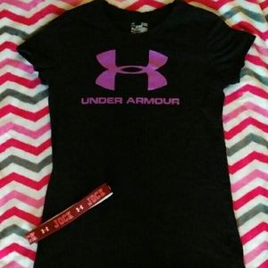 ✖sold✖ Under Armour Tee & Head Band