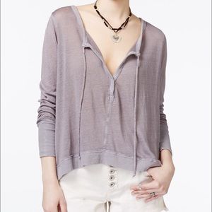 ❤️SALE❤️ Free People Affogato Hacci Top