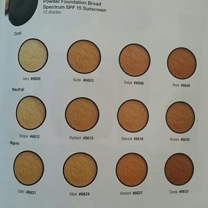 arbonne makeup mineral powder foundation in poshmark arbonne mineral powder foundation color chart