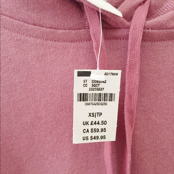 🚫SOLD🚫 Victoria's Secret PINK Raw Edge Pullover - Picture 4 of 4