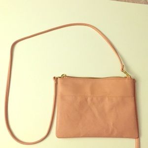Blush pink purse