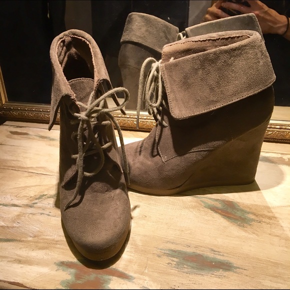 Suede Booties - Picture 2 of 3