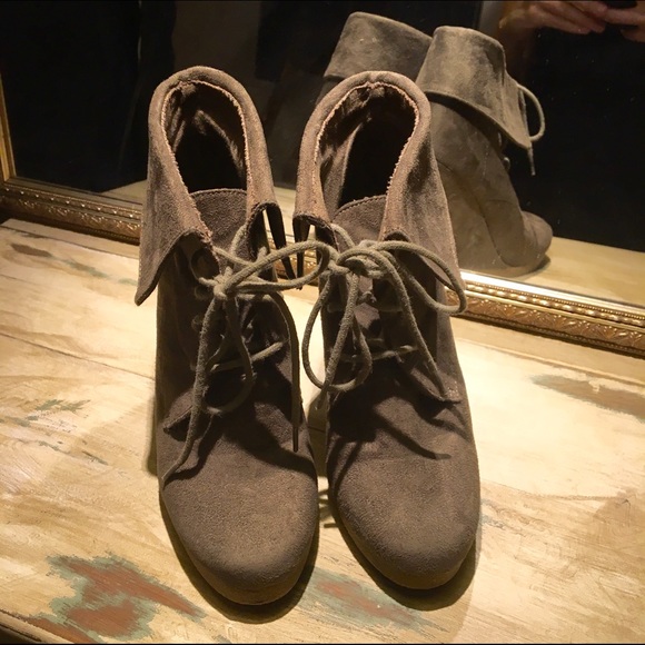 Suede Booties - Picture 3 of 3