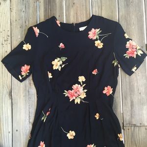 Vintage Floral Maxi Dress