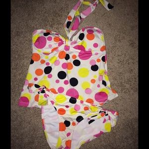 Polka dot Tankini