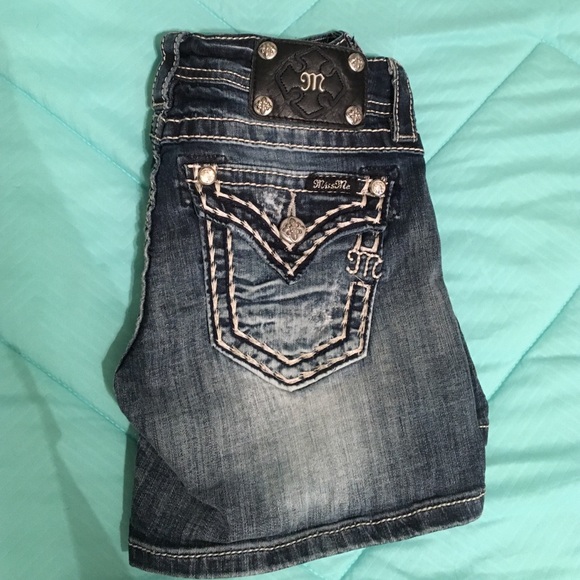 Miss Me jean shorts.