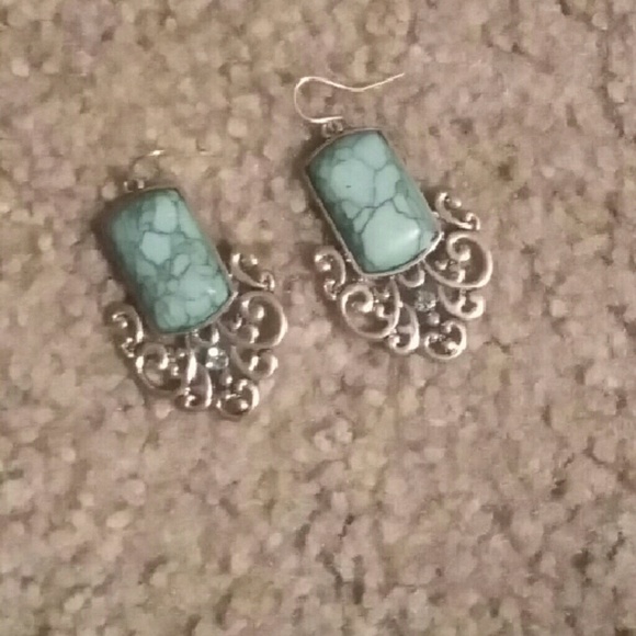 Seafoam Green earings