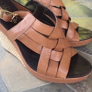 Tory Burch Espradrille Wedges Sz 38