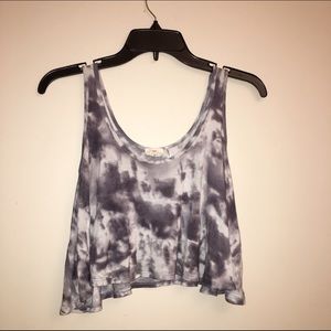 Tie Dye/Acid Wash Hipster Crop Tank!