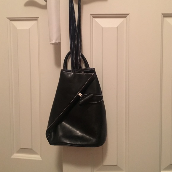 Italian leather backpack/purse