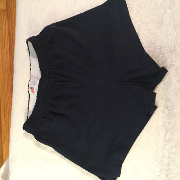 Navy Blue Soffe Softball Shorts Size Medium GUC