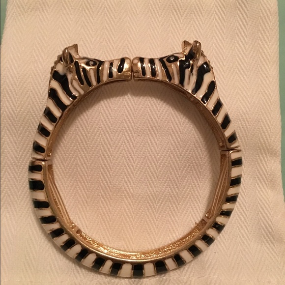 Zebra bangle/cuff