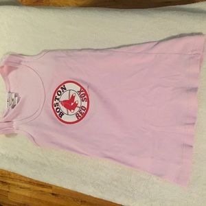 Pink Boston Red Sox Tank Top Size S GUC