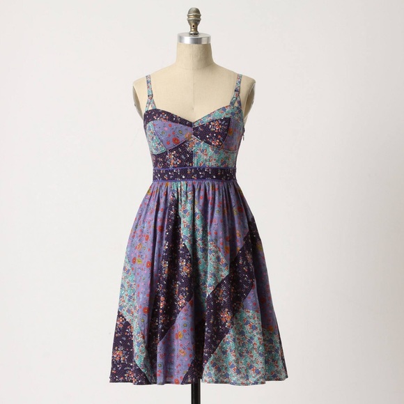 Anthropologie | Collected Calico Dress by Maeve