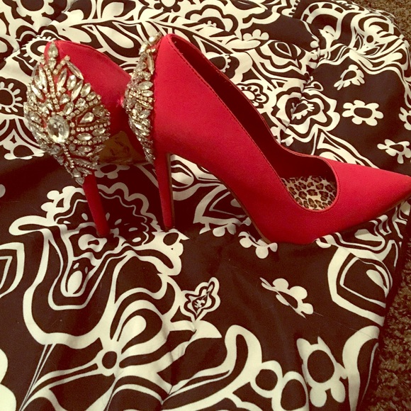 Red Diamond high heels