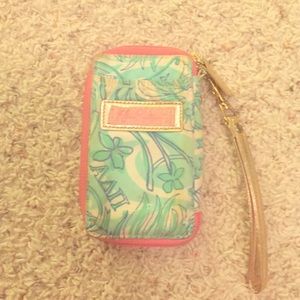 Lilly Pulitzer Alpha Delta Phi Wristlet