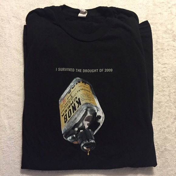 Size Medium Knob Creek T-Shirt Black Worn Once EUC