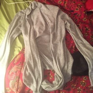 Charlotte Russe grey cardigan