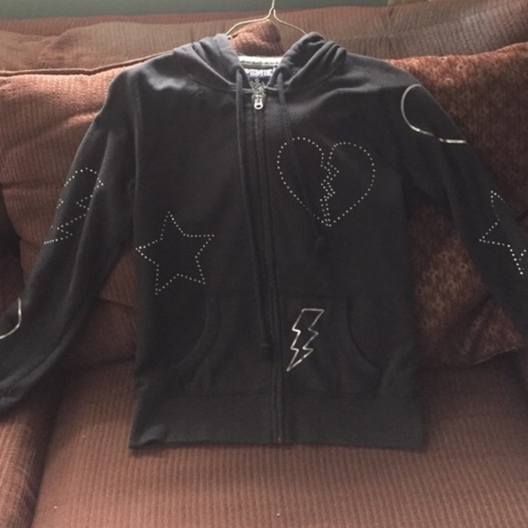Victoria's Secret zip front hoodie