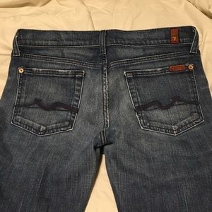 7 for all man kind boot cut jeans