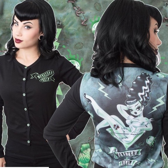 Kreepsville666 Monsters Ruin Cardigan