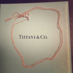On Hold Tiffany 18" Sterling Silver Chain