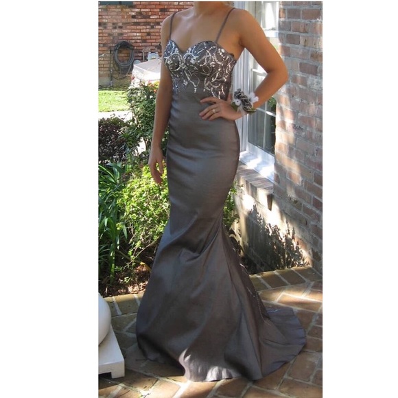Mermaid Sequin Prom Dress
