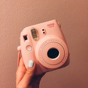 Pink polaroid - Instax mini 8