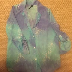 Nasty Gal Pastel Button Down