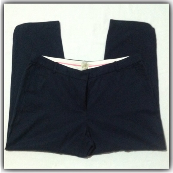 J crew chino  navy crops
