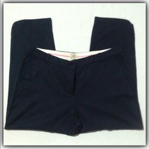 J crew chino  navy crops