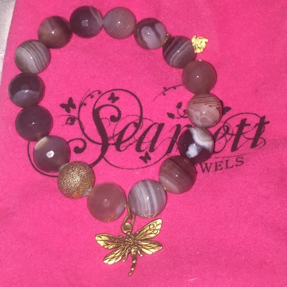 Scarlett Jewels Jewelry - Scarlett Jewels Dragonfly beaded bracelet