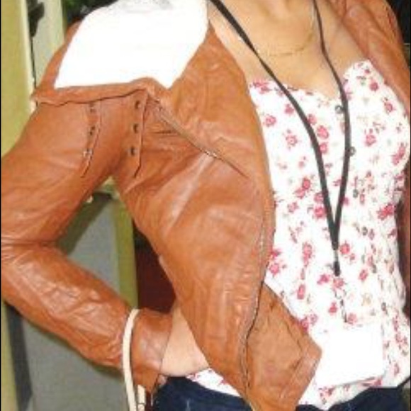 Faux Leather Jacket - Picture 2 of 2