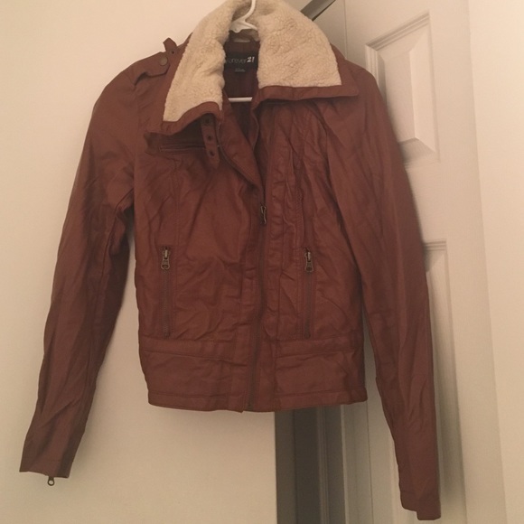 Faux Leather Jacket - Picture 1 of 2
