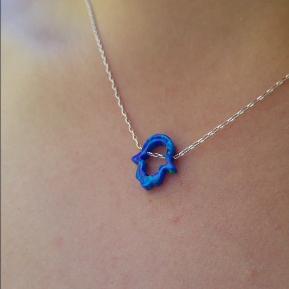 Open Hamsa Necklace - Picture 2 of 2